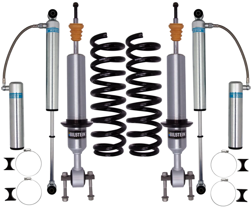 Bilstein 0-2" Front Lift 6112, 5160 or 5100 Rear shocks for 2015-2020 Ford F150 4WD