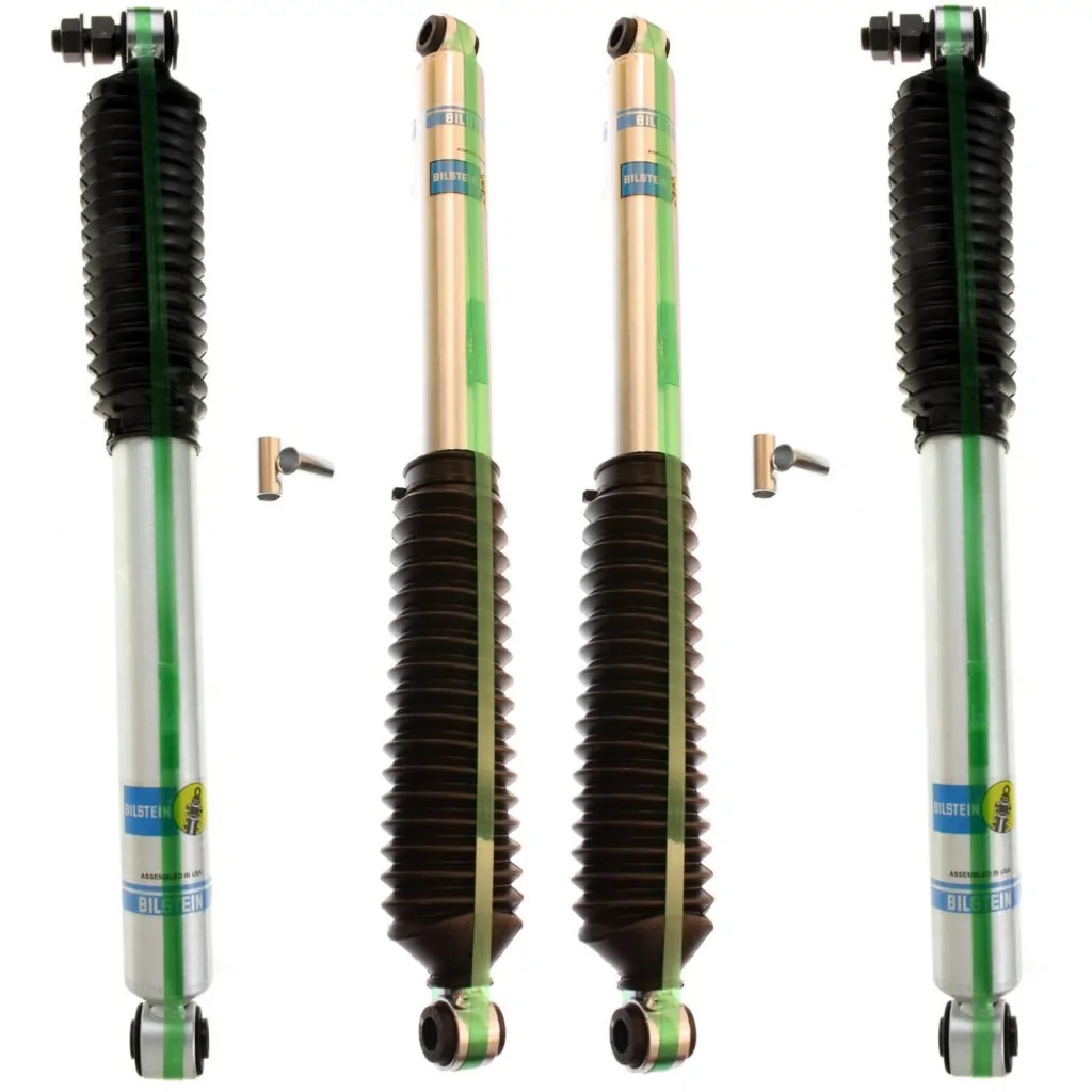 Bilstein 5100 Front 6" and Rear 3-4" shocks for 1975-1986 Chevrolet K10