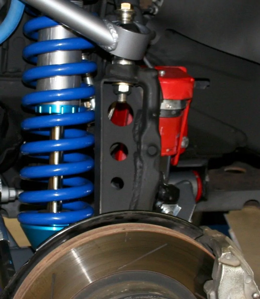 Total Chaos Weld On Spindle Gussets For 2007-2014 Toyota FJ Cruiser