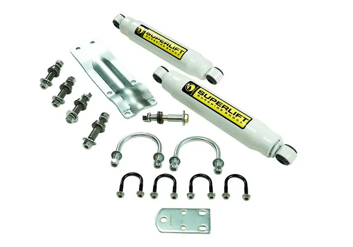 Superlift Dual Steering Stabilizer Kit For 1973-1974 GMC K15/K1500 Pickup, K25/K2500 Pickup