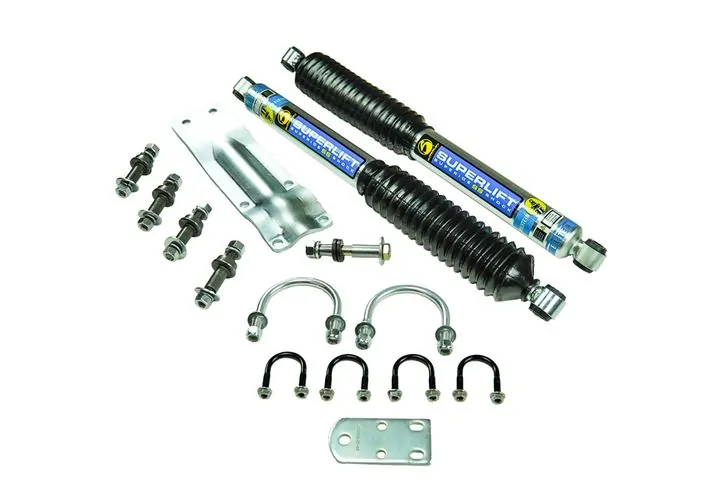 Superlift Dual Steering Stabilizer Kit SS Bilstein shocks For 1973-1974 Chevrolet K10 Pickup/K20 Pickup