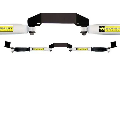 Superlift Hydraulic Dual Steering Stabilizer Kit For 1999-2004 Ford F-250 4WD