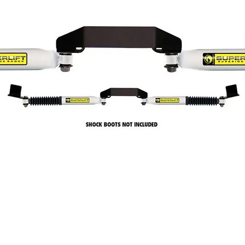 Superlift Hydraulic Dual Steering Stabilizer Kit For 1999-2004 Ford F-350 4WD