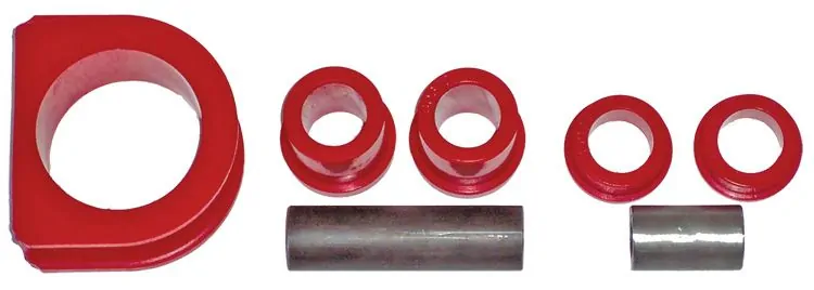 Total Chaos Urethane Steering Rack Bushing Kit For 1995.5-2004 Toyota Tacoma 6 Lug