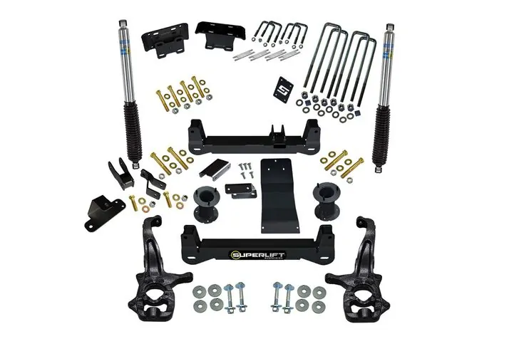 Superlift 6" Lift kit for 2019-2020 Chevrolet Silverado 1500 4WD (w/ Bilstein Shocks)