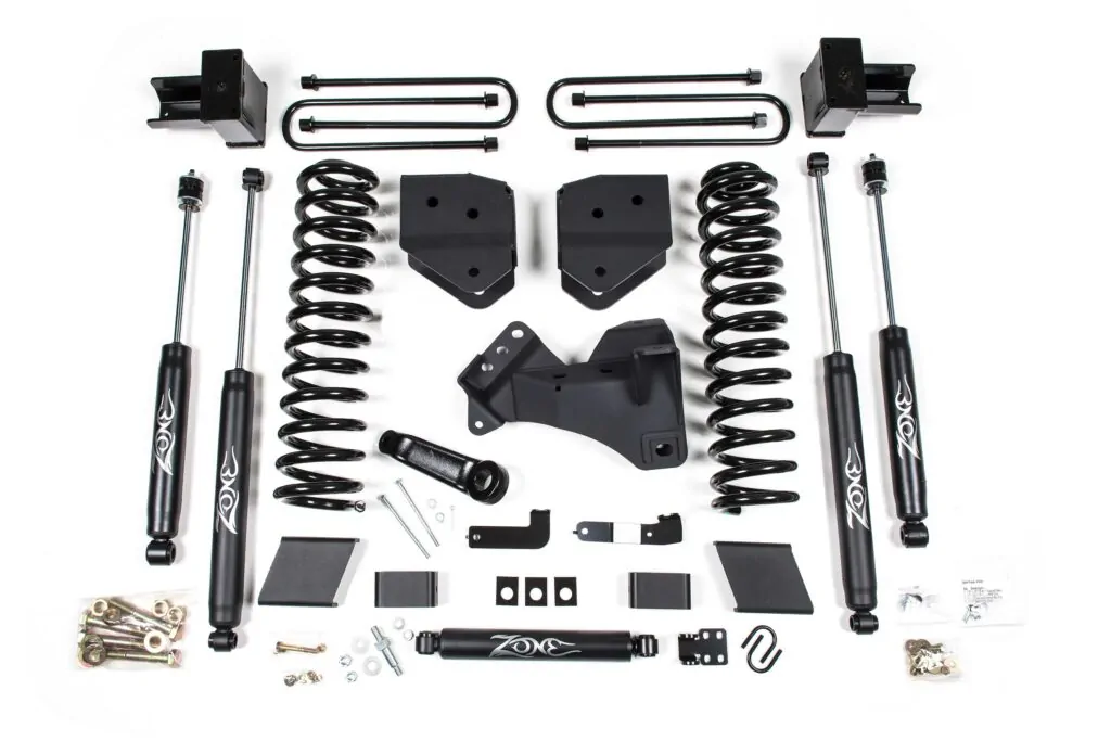 Zone Offroad 4 inch Lift Kit For 2017-2019 Ford F350 Diesel 4WD