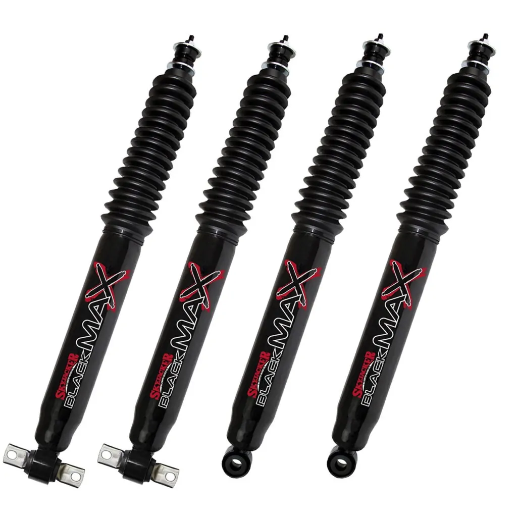 97-03 Ford F-150 2WD 0-1" Fr 0" Rear Lift Skyjacker Black MAX Shocks