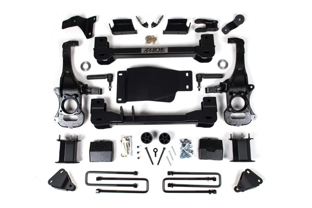 Zone Offroad 6" IFS Lift Kit For 2019-2020 GMC 1500 Pickup Denali 4WD