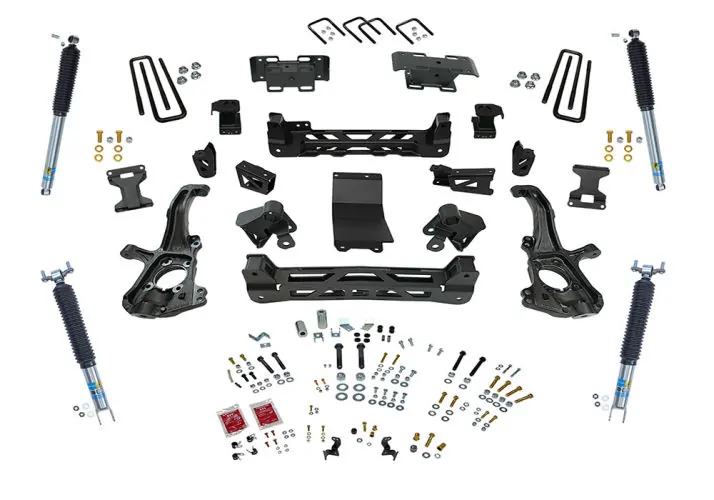 Superlift 6" Knuckle Lift Kit For 2020-2021 Chevy Silverado 2500HD 2WD/4WD w/Bilstein Shocks