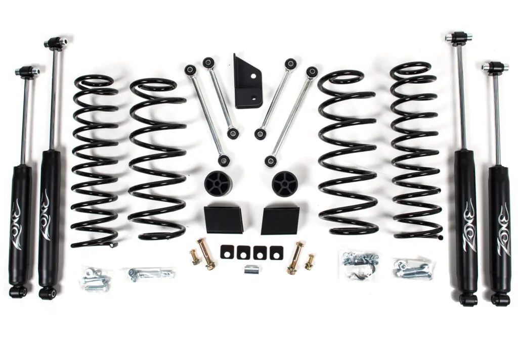 Zone Offroad 3" Lift Kit For 2018-2020 Jeep Wrangler JL 2 Door