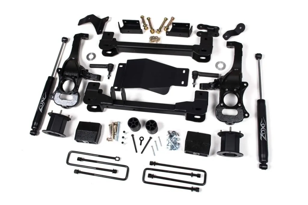 Zone Offroad 4" IFS Lift Kit For 2019-2020 Chevy Silverado 1500 Trail Boss