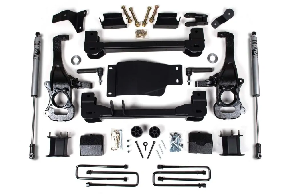 Zone Offroad 4" IFS Lift Kit For 2019-2020 GMC Sierra 1500 AT4