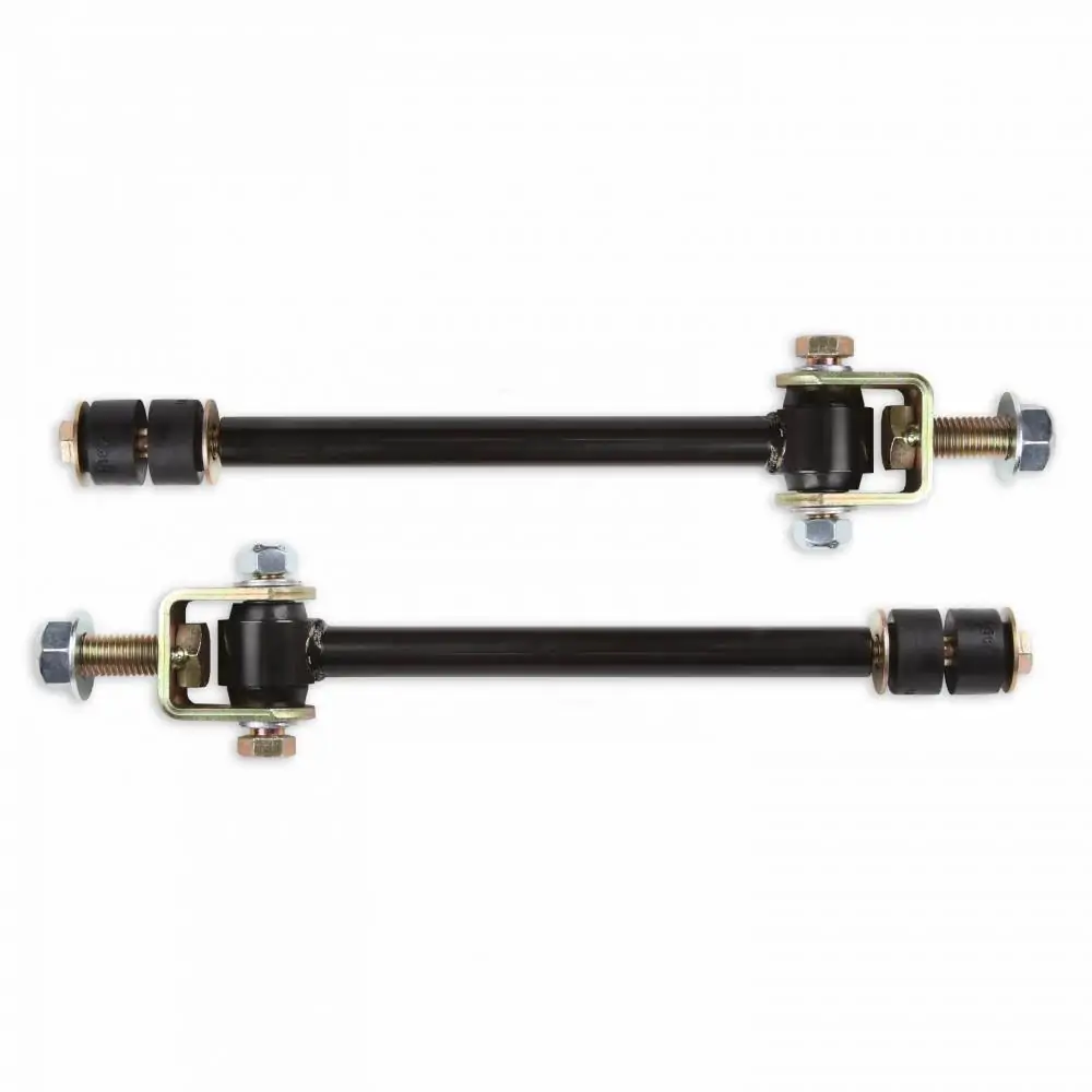 Cognito Front Sway Bar End Link Kit For 10-12 Inch Lifts On 2001-2018 1500HD-3500HD 01-13 GM 2500 SUVS 99-06 1500 00-06 1500 SUVS 03-09 GM Hummer H2S H2 Suts