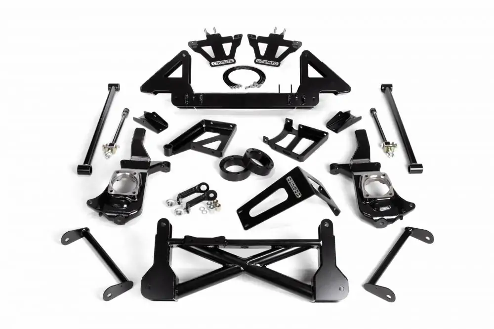 Cognito 10-12 Inch Front Suspension Lift Kit For 11-19 Silverado/Sierra 2500HD/3500HD 4WD Stabilitrak