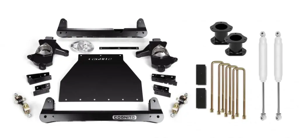 Cognito 4 Inch Standard Lift Kit For 14-18 Silverado/Sierra 1500 With OE Stamped Steel/Aluminum Arms