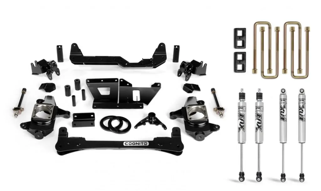 Cognito 4-Inch Standard Lift Kit Package 01-10 Silverado/Sierra 2500/3500