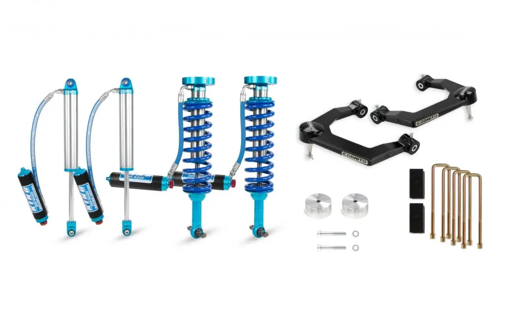 Cognito 3-Inch Elite Uniball Leveling Lift Kit With King 2.5 Shocks For 19-20 Silverado/ Sierra 1500 2WD/4WD