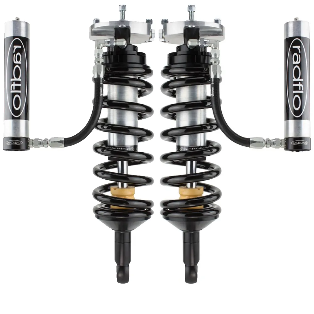 Radflo 2.0 Body 0-2" Front Lift Reservoir with Adjusters Shocks for 2010-2021 Toyota 4Runner