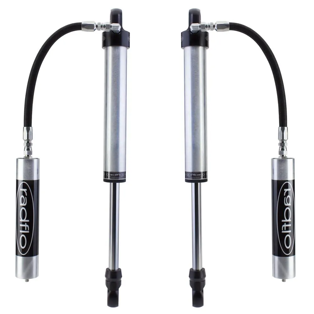 Radflo 2.0 Body 0-1" Rear Lift Reservoir Shocks for 2007-2020 Chevy Yukon/Tahoe 1500