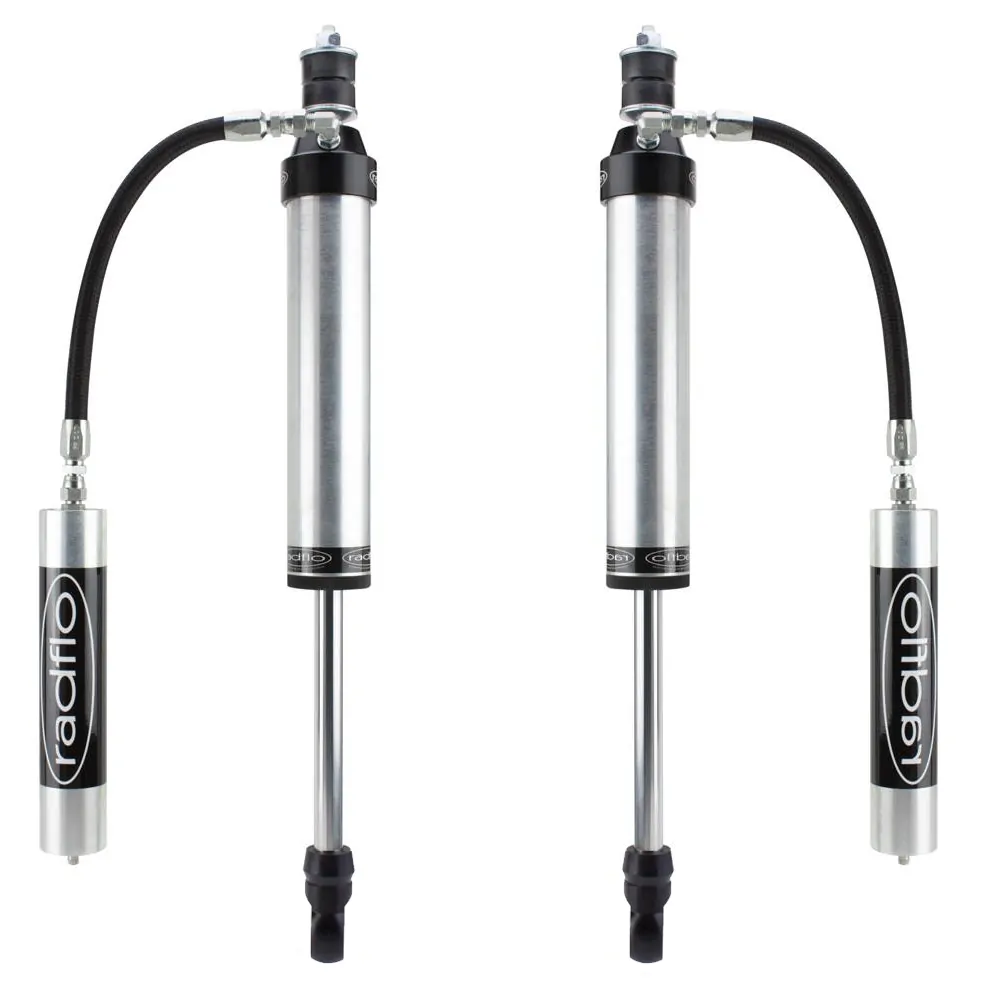 Radflo 2.0 Body 0-1" Rear Lift Reservoir Shocks for 2010-2021 Toyota Land Cruiser Prado 150