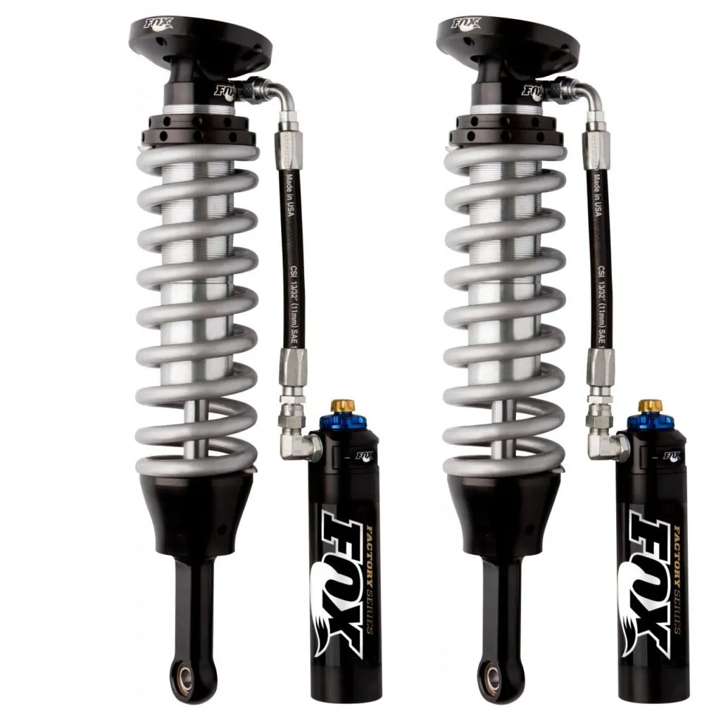 Factory Race 2.5 Series 4-6" Lift Adjust Reserv Coilovers For 2014-2020 Ford F-150 4WD