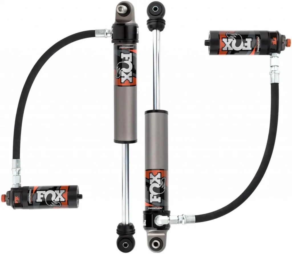 Fox Elite Series 2.5 0-2" Rear Lift Reservoir Adjustable Shocks For Chevy Silverado 1500 2019-2020