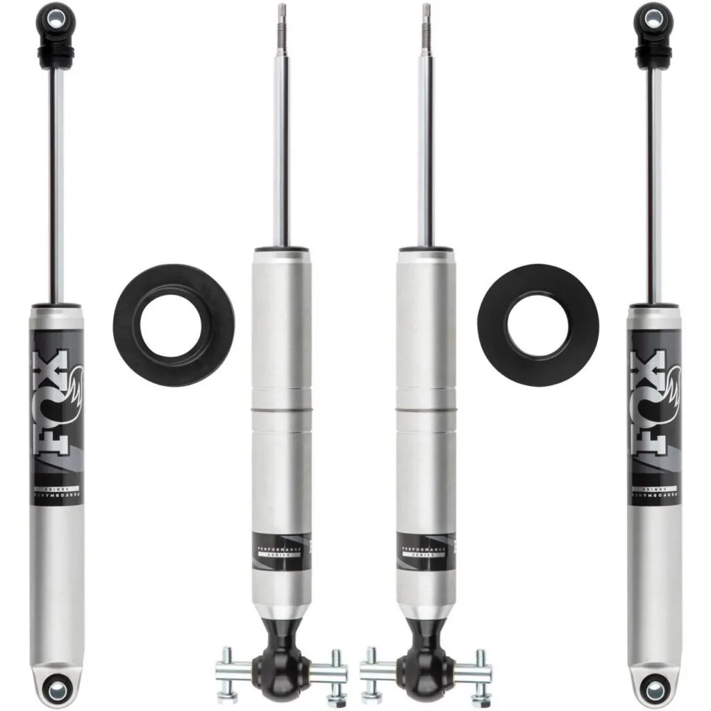 Fox Perf Series 2.0 Snap Ring IFP 0-2" Front, Rear Lift Shocks For Chevy Silverado 1500 2019-2020