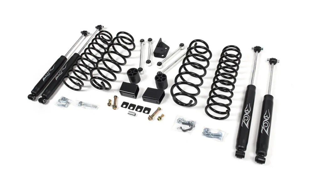 Zone Offroad 3" Lift Kit For 2018-2020 Jeep Wrangler JL (4DR) 4WD