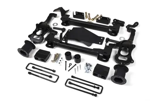 Zone Offroad 6" Radius Arm Lift Kit For 2017-2019 Ford F-350 SD 4WD Diesel (2-Leaf Rear Main Spring Pack)