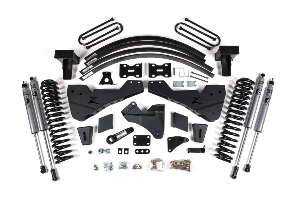 Zone Offroad 8" Coil Spring Lift Kit For 2011-2016 Ford F-350 Super Duty 4WD Gas