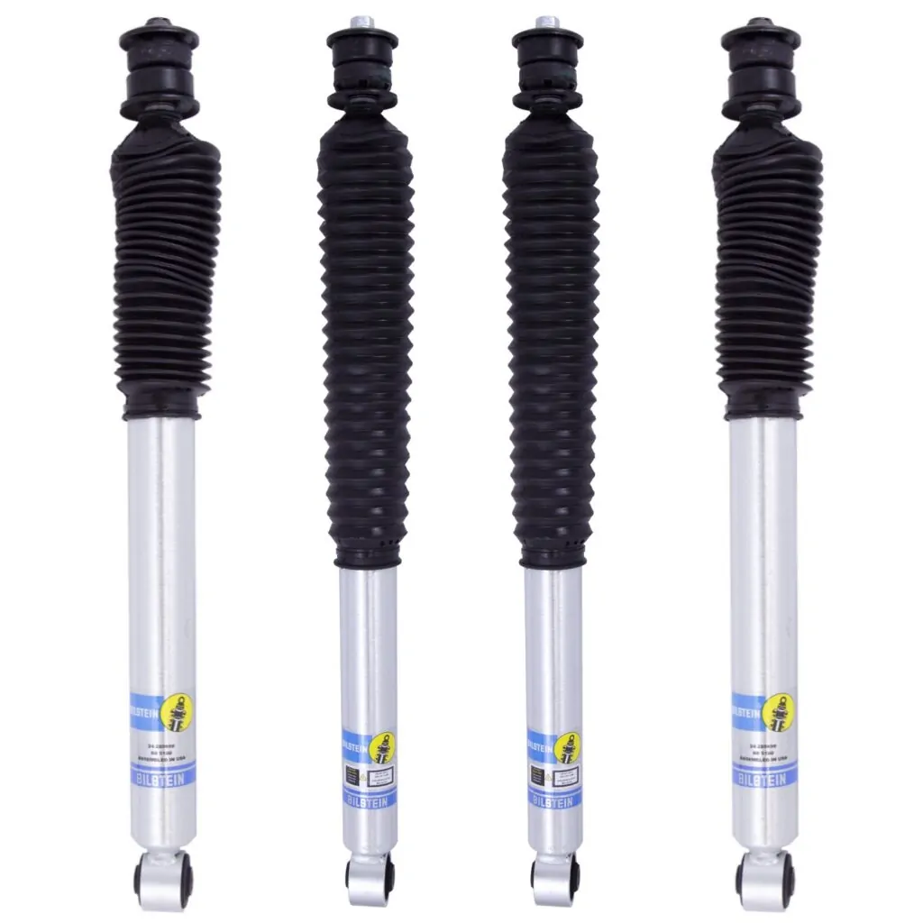 Bilstein B8 5100 6" Front, 4" Rear Lift Shocks for 2014-2020 Ram 2500 4WD