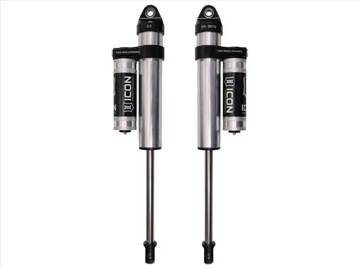 Icon 0-1" Lift 2.5 VS PB Rear Shocks For 2011-2021 Chevy Silverado 3500HD