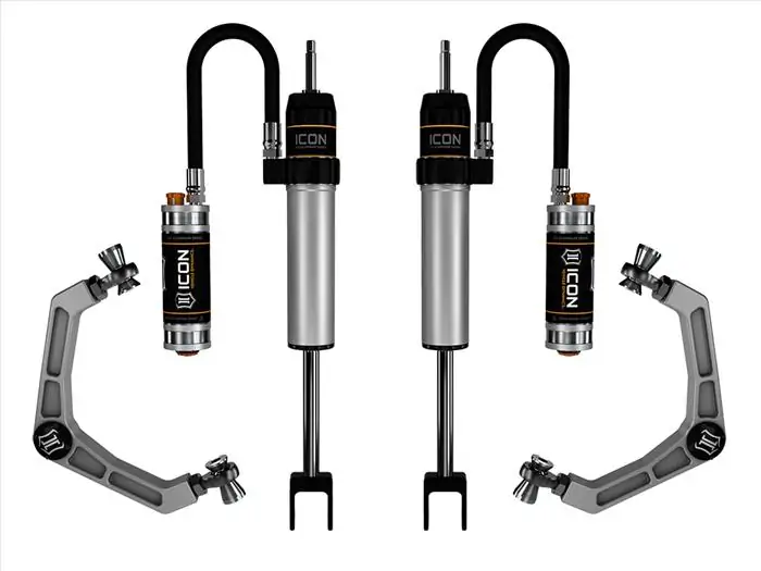 Icon 0-2" Lift CDCV Front Shocks w/ BILLET UCA For 2020-2021 GMC Sierra 2500HD