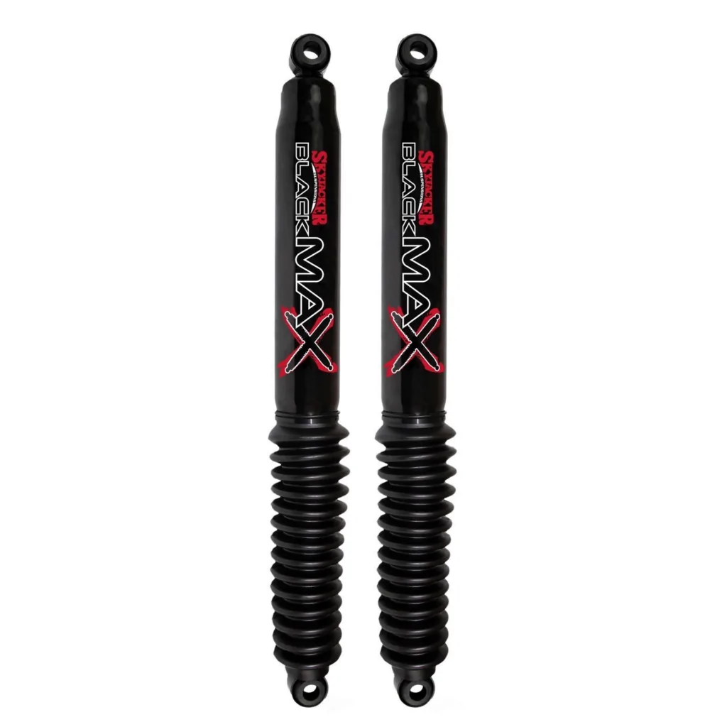 Skyjacker 0-1 Rear Lift Black Max Shocks for 2003-2010 Dodge Ram 2500 Mega Cab 2WD