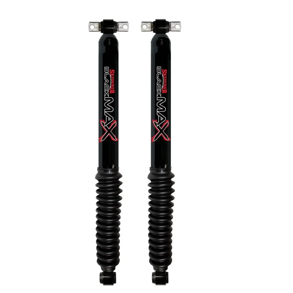 Skyjacker 3.5-4 Rear Lift Black Max Shocks for 1997-2006 Jeep Wrangler TJ 4WD