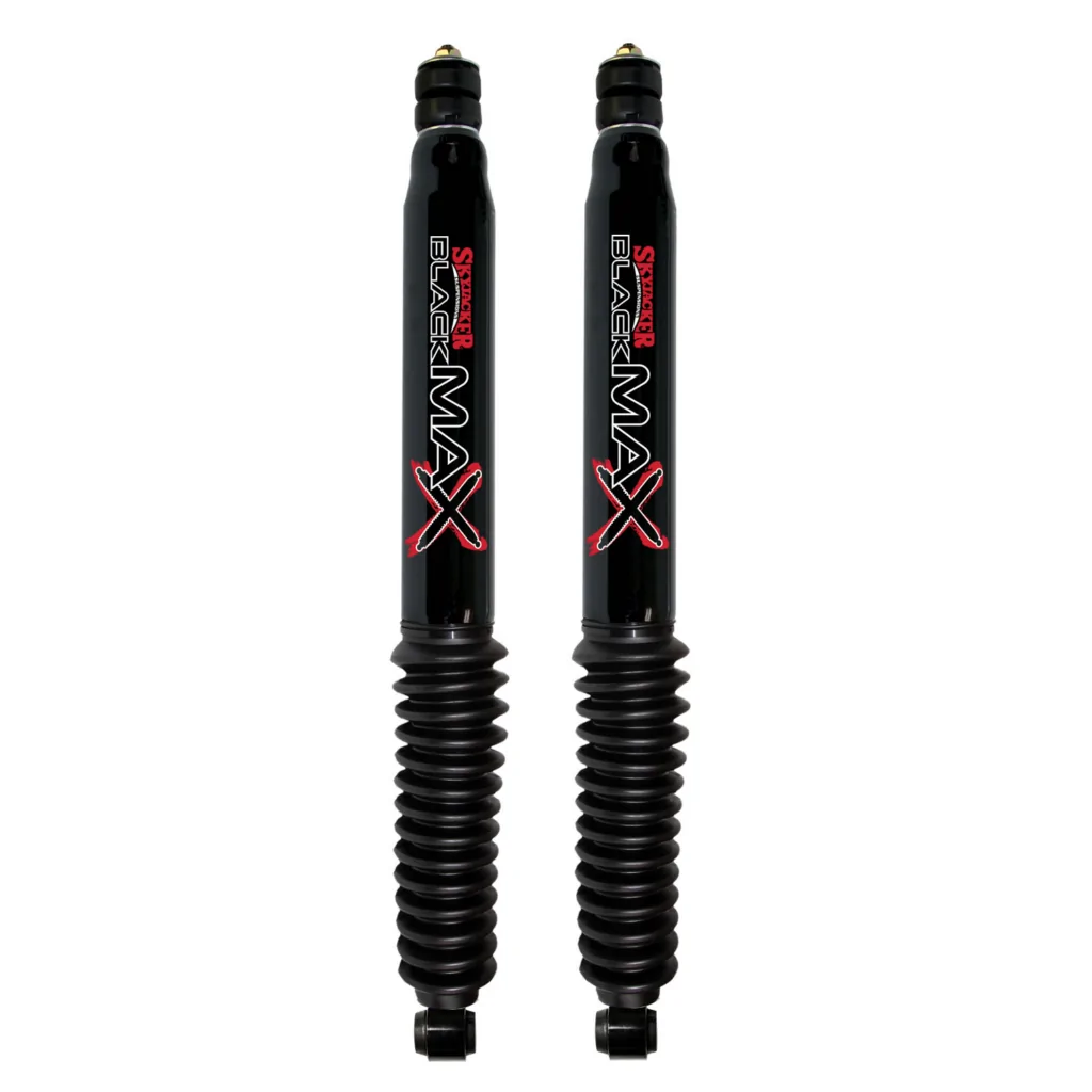 Skyjacker 4-4.5 Front Lift Black Max Shocks for 2003-2010 Dodge Ram 2500 4WD