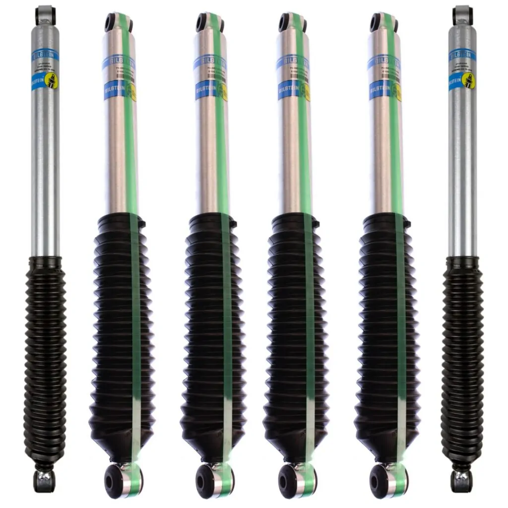 Bilstein 5100 4-6" Dual Front, Rear Lift Shocks for 1999-2004 Ford F-250 Super Duty 4WD