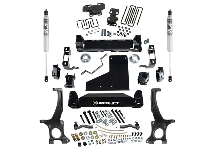 Superlift 4.5" Lift Kit w/ Fox 2.0 Rear Shocks For 2007-2021 Toyota Tundra