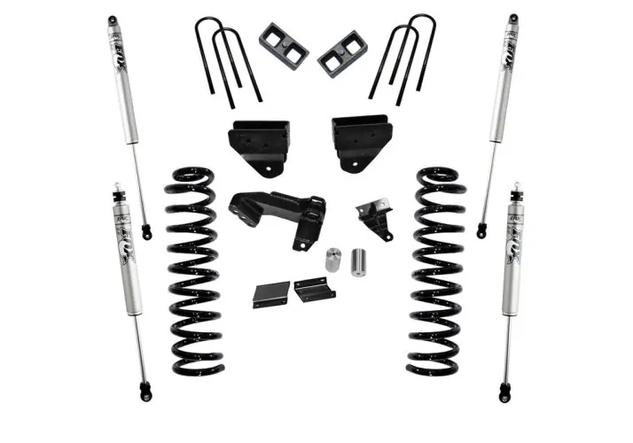 SuperLift 4" Lift Kit w/ FOX Shocks for 2011-2016 Ford F-250 4WD Diesel w/o 4Link Arms w/o Radius Arms