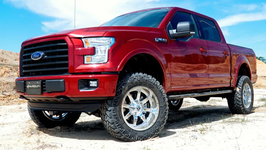 SuperLift 4.5" Lift Kit w/ Bilstein Shocks For 2015-2020 Ford F-150 4WD