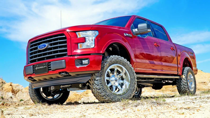 SuperLift 4.5" Lift Kit w/ Bilstein Shocks For 2015-2020 Ford F-150 4WD