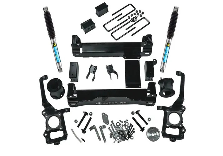 SuperLift 4.5" Lift Kit w/ Bilstein Shocks For 2015-2020 Ford F-150 4WD