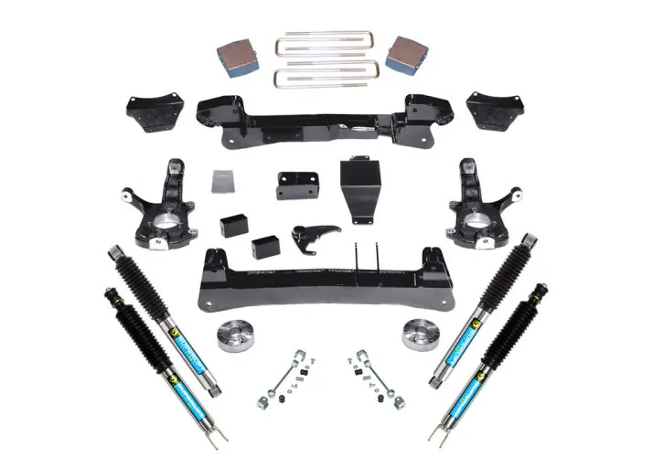 SuperLift 6" Lift Kit w/ Bilstein Shocks For 2007 Chevy Silverado 1500 Classic 4WD