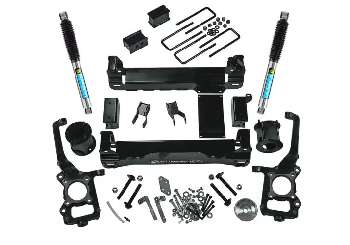 SuperLift 6" Lift Kit w/ Bilstein Shocks For 2015-2020 Ford F-150 4WD