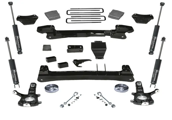 SuperLift 6" Lift Kit w/ Shadow Shocks For 2007 Chevy Silverado 1500 Classic 4WD