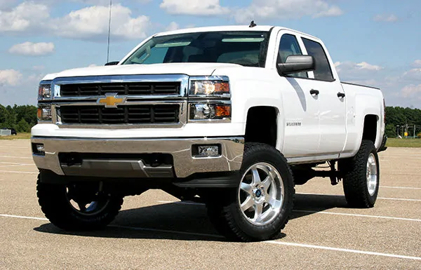 SuperLift 6.5" Lift Kit w/ Shadow Shocks For 2007-2016 Chevy Silverado 1500 2WD w/ Cast Steel Ctrl Arms