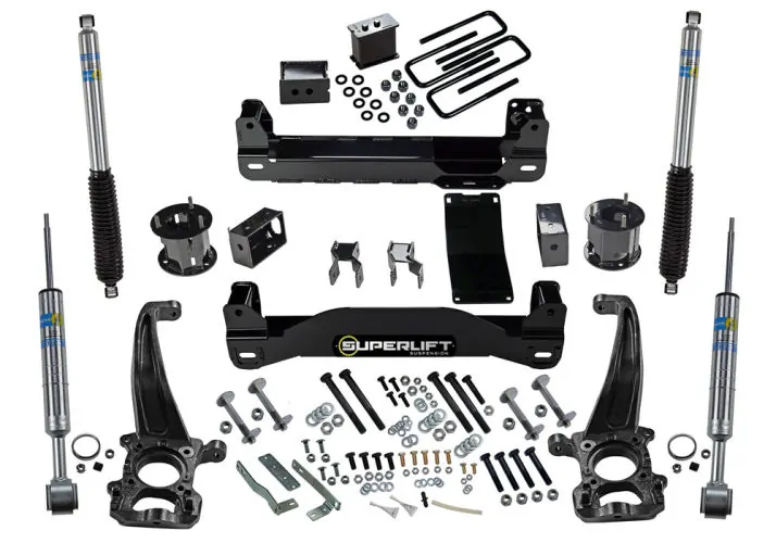 Superlift 4.5" Lift Kit w/ Bilstein Shocks For 2004-2008 Ford F-150 4WD