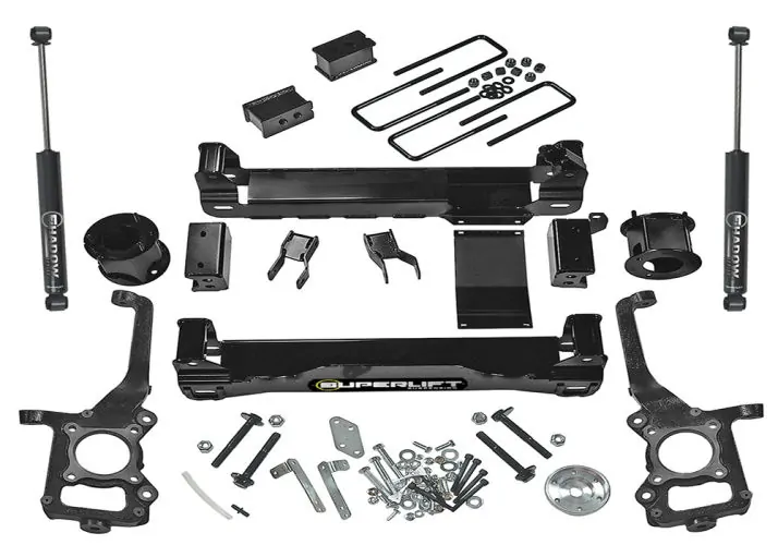 Superlift 4.5" Lift Kit w/ Shadow Shocks For 2004-2008 Ford F-150 4WD