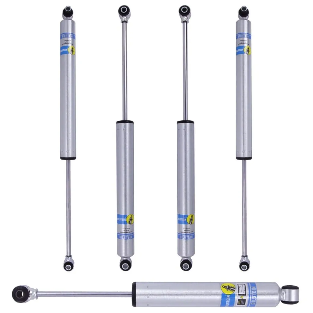 Bilstein B8 5100 3-4.5" Front, Rear Lift Shocks w/ Stabilizer for 2018-2021 Jeep Wrangler JL