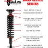 HaloLifts Boss 1-3" Aluma 2.0 Coilovers For 2007-2018 Chevy Silverado 1500